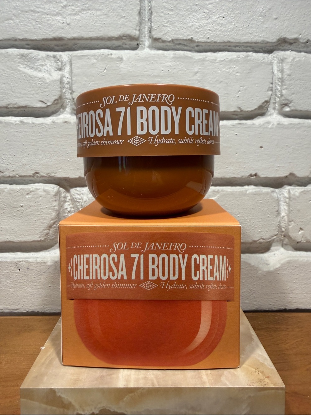 Sol de Janeiro Cheirosa 71 Body Cream Golden Shimmer NIB Limited Edition